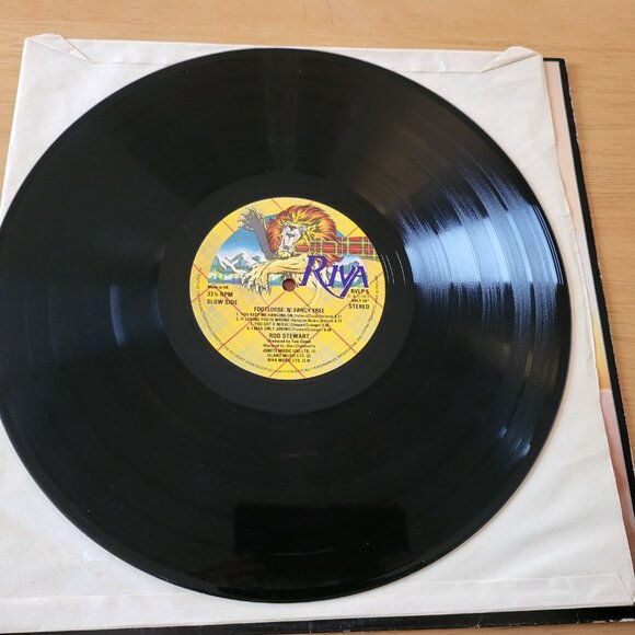 ROD STEWART Foot Loose and Fancy Free LP Vinyl 1977 Riva RVLP 5 Made England LP1 - Picture 3 of 8